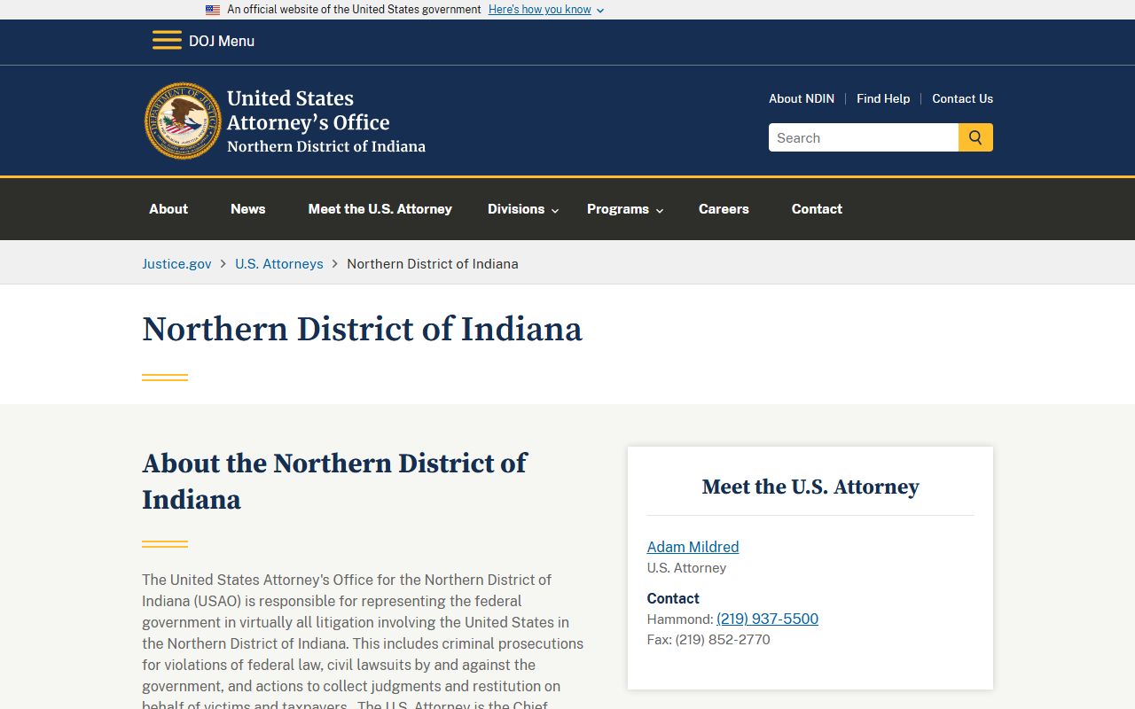 Lake County arrest records federal charge distinction