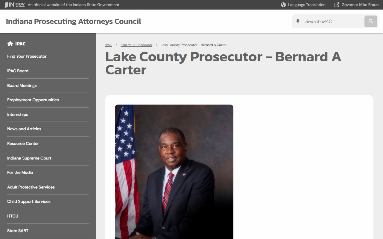Lake County criminal court records prosecutor profile source