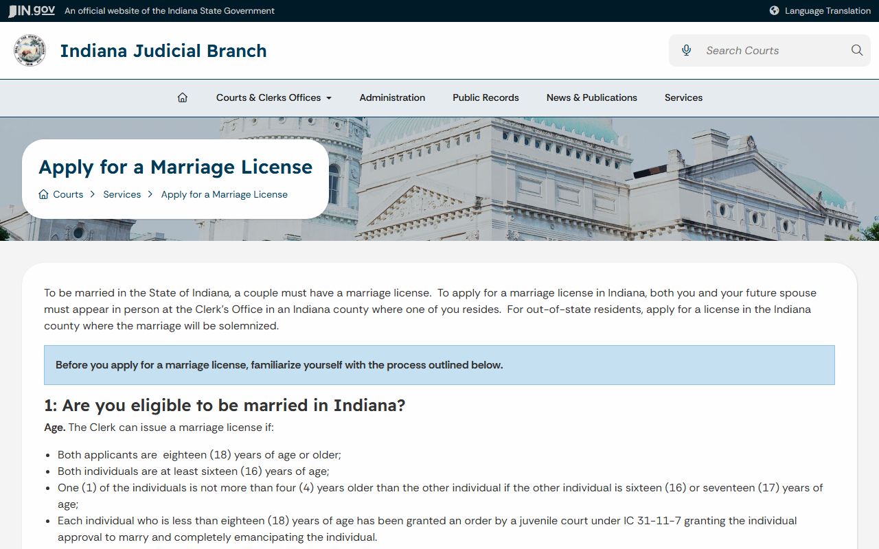 Lake County marriage records Indiana marriage license guide